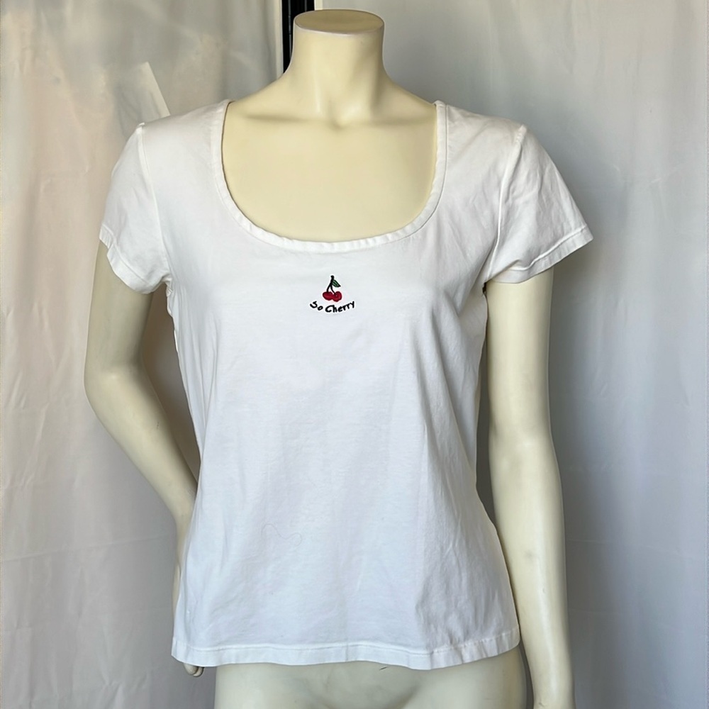 St. John Sport Embroidered T- Shirt